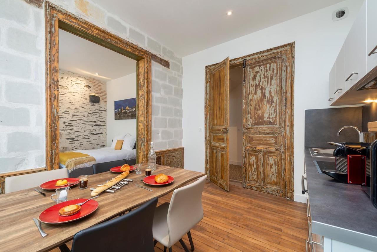 Appartamento Hyper Centre 16 Rue Valdemaine Angers Esterno foto